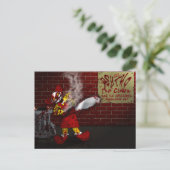 Psycho de Clown Ansichtkaart Briefkaart (Staand voorkant)