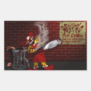 Psycho de Clown Sticker
