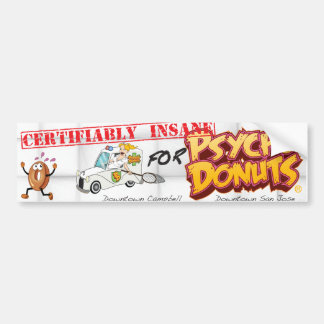 Psycho Donuts Bumpersticker