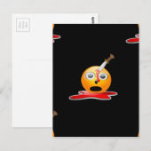 psycho emoji briefkaart (Voorkant / Achterkant)