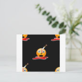 psycho emoji briefkaart (Staand voorkant)