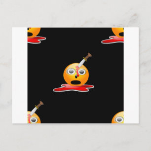 psycho emoji briefkaart