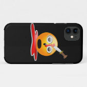 psycho emoji Case-Mate iPhone case (Achterkant (horizontaal))