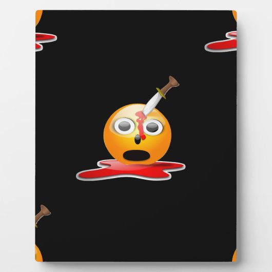 psycho emoji fotoplaat (Voorkant)