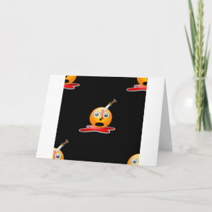 psycho emoji kaart