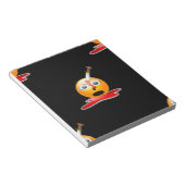 psycho emoji notitieblok (Schuin)