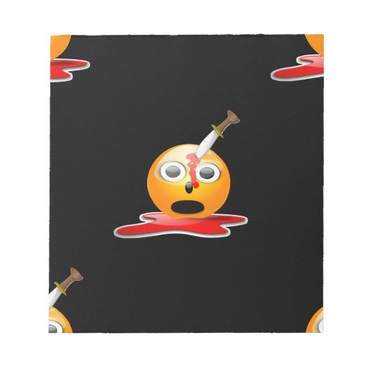 psycho emoji notitieblok (Voorkant)