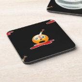 psycho emoji onderzetter (Linkerzijde)