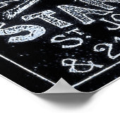 Psycho-fietsen voor weg- of wegverkeer -  bijslag poster (Hoek)