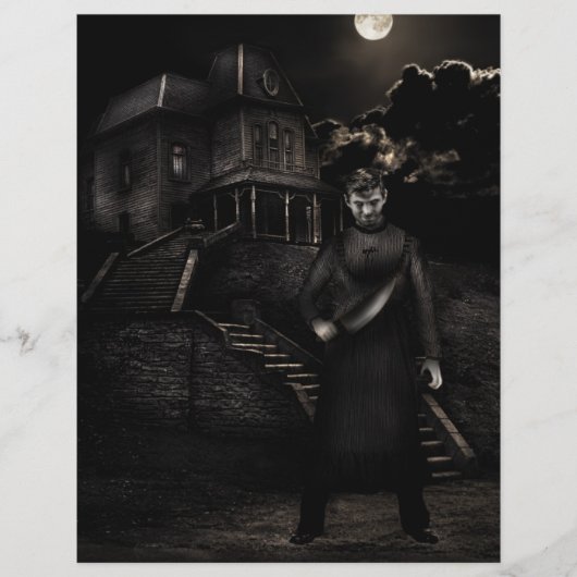 Psycho Halloween Flyers (Voorkant)