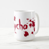 Psycho insanity Halloween Koffiemok (Voorkant rechts)