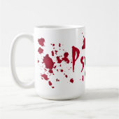 Psycho insanity Halloween Koffiemok (Links)