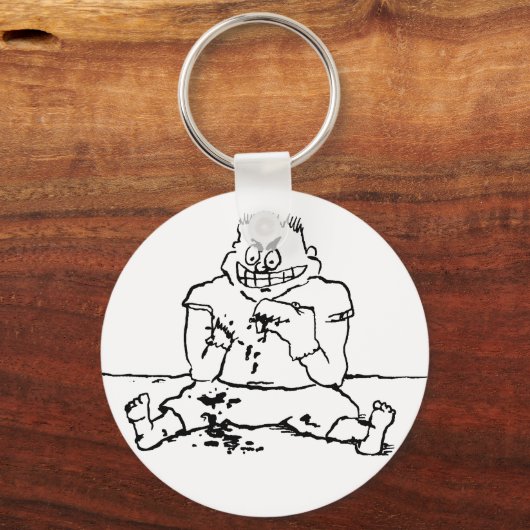 Psycho Kind Sleutelhanger (Voorkant)