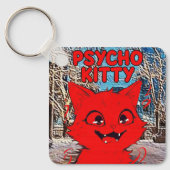 PSYCHO KITTY SLEUTELHANGER (Voorkant)