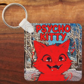 PSYCHO KITTY SLEUTELHANGER (Voorkant)