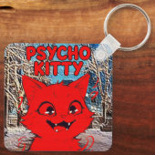 PSYCHO KITTY SLEUTELHANGER (Achterkant)