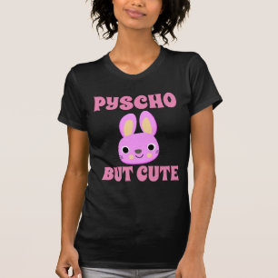 PSYCHO MAAR KUSTBUNNY Black T-Shirts