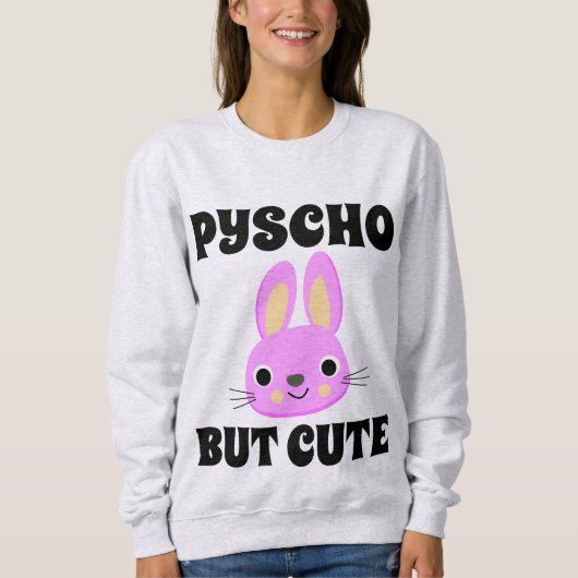 PSYCHO MAAR KUTE BUNNY T-Shirts (Voorkant)