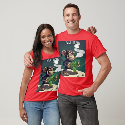 psycho Monkey Lavish T- Shirt  (Unisex)
