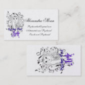 Psycho Owl Visitekaartjes (Voorkant / Achterkant)