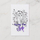 Psycho Owl Visitekaartjes (Achterkant)