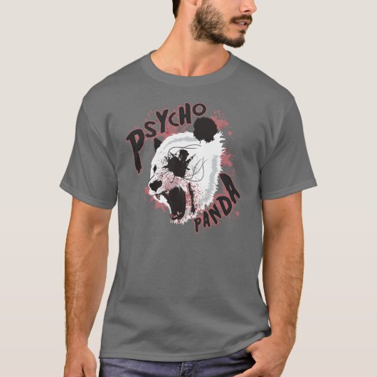 Psycho Panda T-shirt (Voorkant)