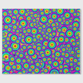 Psycho Psychedelic Wrapping Paper Cadeaupapier (Vlak)