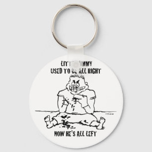 Psycho Puppet Kind is niet goed Sleutelhanger