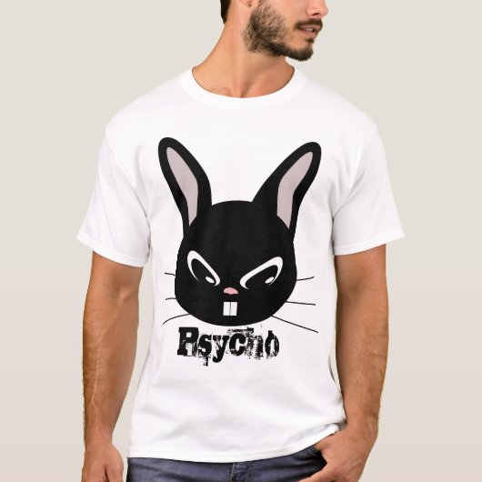 Psycho Rabbit T-Shirt (Voorkant)