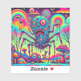 Psycho Rainbow Creep Sticker