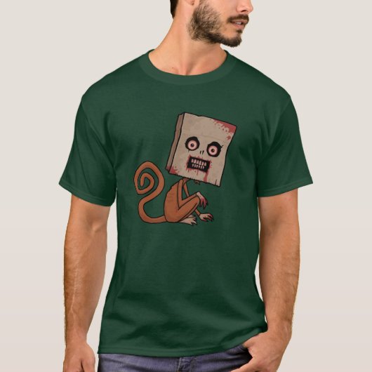Psycho Sack Monkey T-shirt (Voorkant)