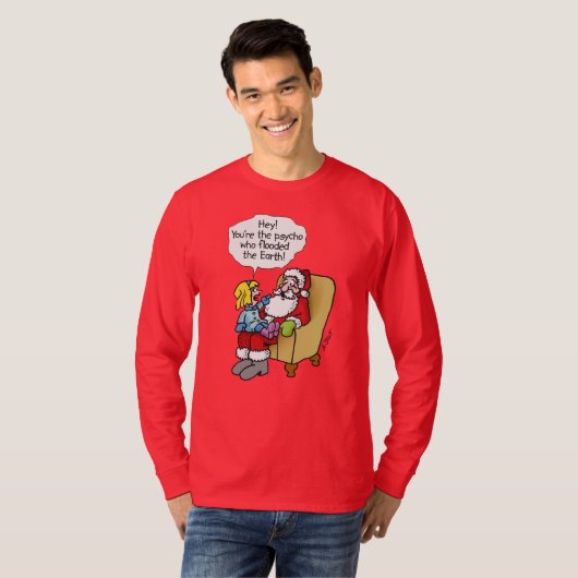 PSYCHO SANTA - T-Shirt (Voorkant volledig)