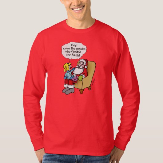 PSYCHO SANTA T-SHIRT (Voorkant)
