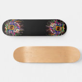 Psycho Skulls Skateboard (Horizontaal)
