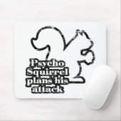 Psycho Squirrel Muismat (Met muis)
