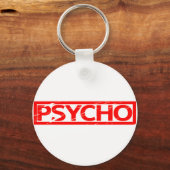 Psycho Stempel Sleutelhanger (Voorkant)