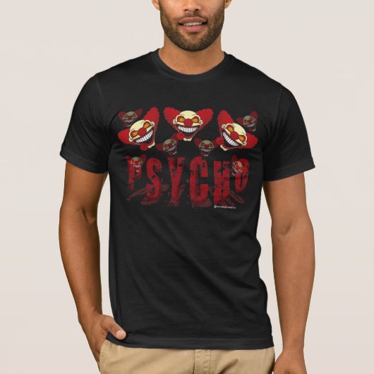 PSYCHO T-SHIRT (Voorkant)