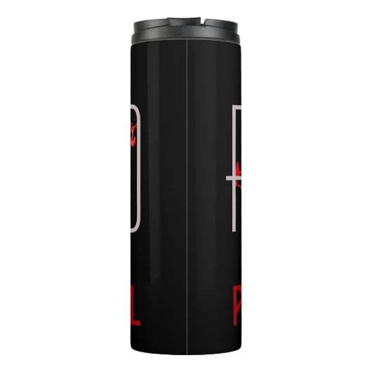 Psycho Thermal Tumbler Thermosbeker (Achterkant)