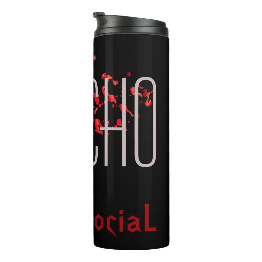 Psycho Thermal Tumbler Thermosbeker (Geroteerd rechts)