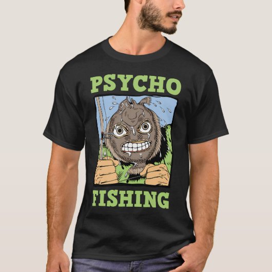 Psycho Vissen T-shirt (Voorkant)