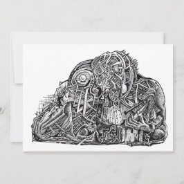 Psycho Warrior, door Brian Benson, Flat Kaart