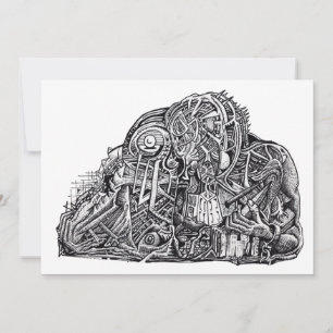 Psycho Warrior, door Brian Benson, Flat Kaart