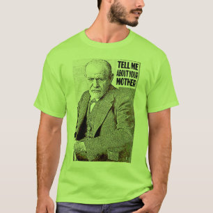 Psychoanalyse, psychoanalytische therapie, FREUD T-shirt