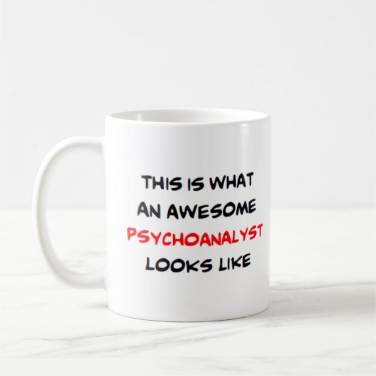 psychoanalyst, awesome koffiemok (Links)