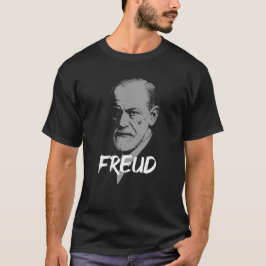 Psychoanalytische dr Freud icoon portret T-shirt