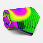 PsychoBerries 3d glazen fractal Stropdas (Opgerold)