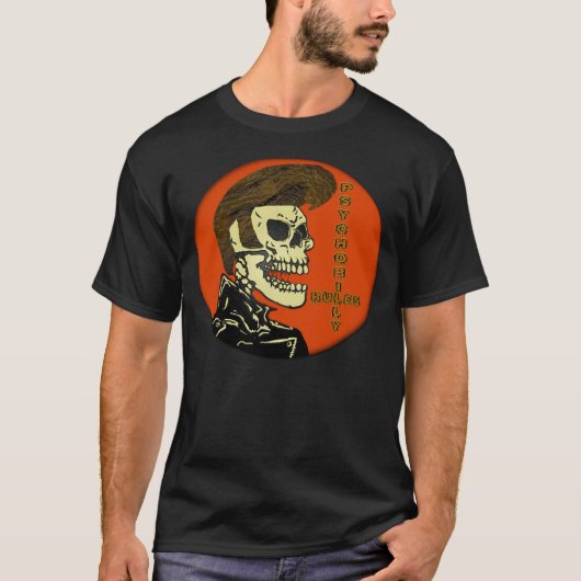 Psychobilly Rules T-shirt (Voorkant)