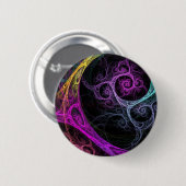 Psychodelisch Ronde Button 5,7 Cm (Voorkant /achterkant)