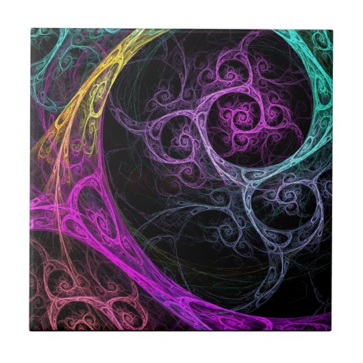 Psychodelisch Tegeltje (Voorkant)