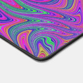 Psychodelische texturen bureaumat (Hoek)